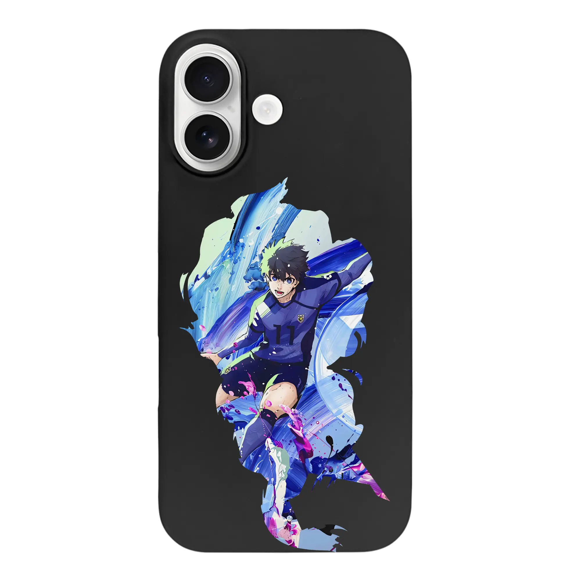 ブルーロック グッズ 潔 世一 - iPhone 17 シリーズ シリコンケース 薄型 耐衝撃 指紋防止 ソフトタッチカバー 精密フィット 傷防止 保護ケース iPhone 17/17 Air/17 Pro/17 Pro Max 対応